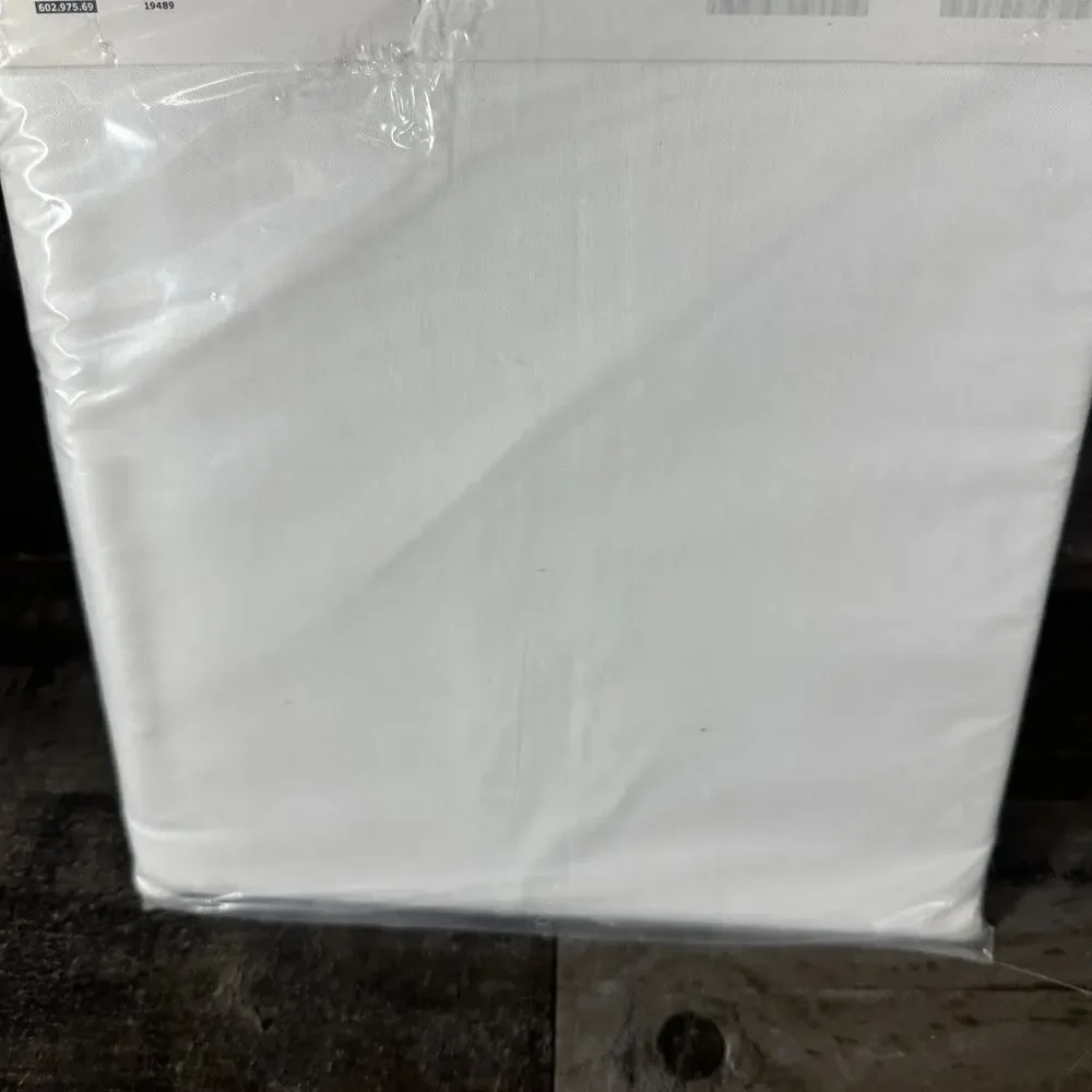 IKEA VIVAN Curtains Drapes 1 Pair White 2 Panels 57